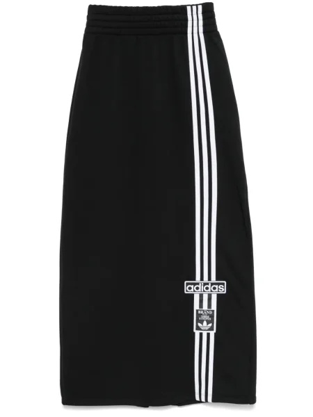Sneakerși Adidas cu șireturi din dantelă negru