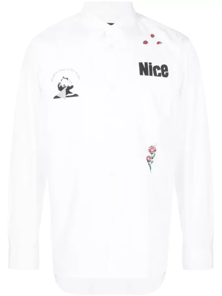 Риза Undercover бяло