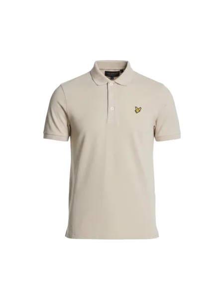 Koszulka polo Lyle & Scott beżowa