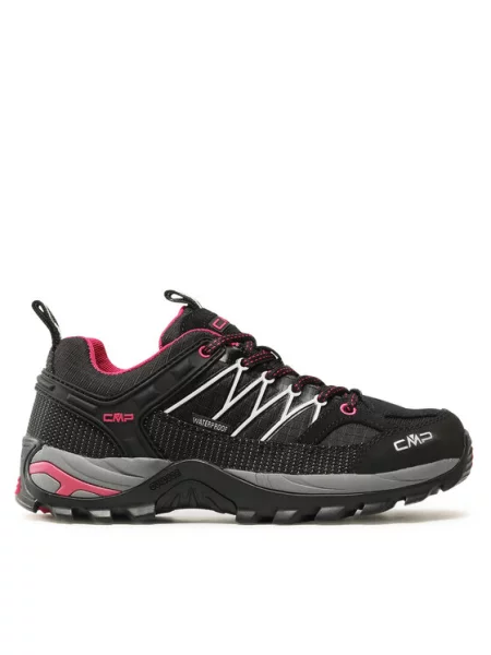 CMP Παπούτσια πεζοπορίας Rigel Low Wmn Trekking Shoes Wp μαύρο