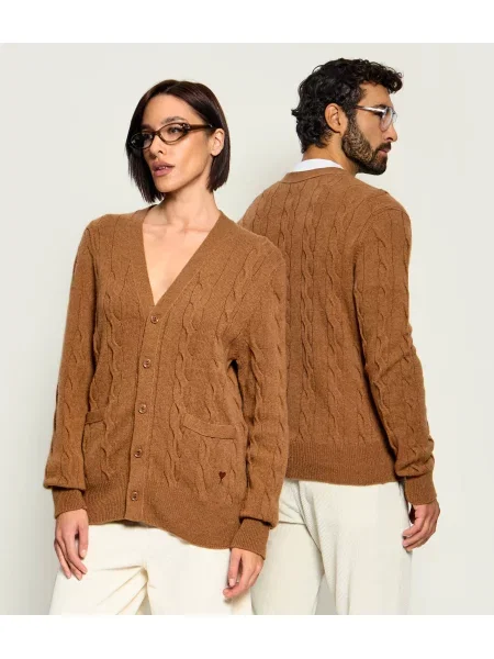 AMI Paris De lână cardigan