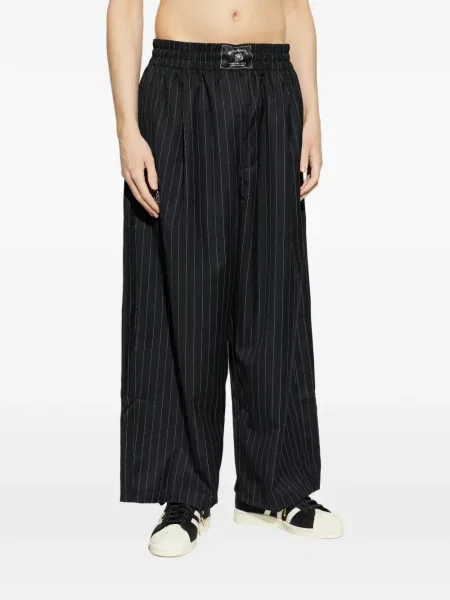 Leggings Adidas cu dungi negru