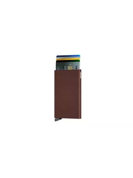 Secrid etui na karty Cardprotector C-BROWN C.BROWN-BROWN brązowy