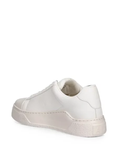 Sneakerși Armani Exchange cu imagine alb