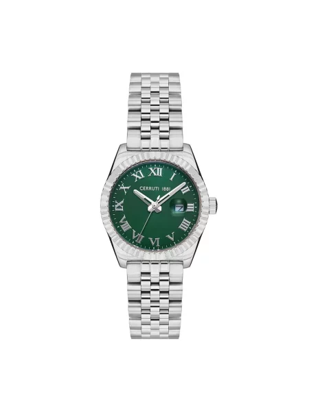 CERRUTI Analogové hodinky Date watch Baccio' zelená