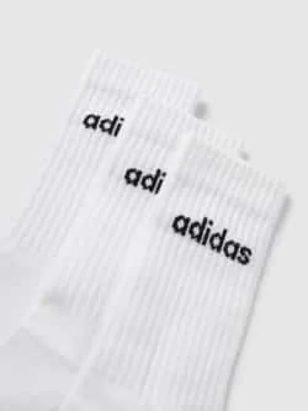 Haftowane skarpety Adidas Sportswear białe
