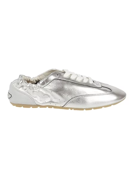 Sneakersy Saint Laurent skórzane szare