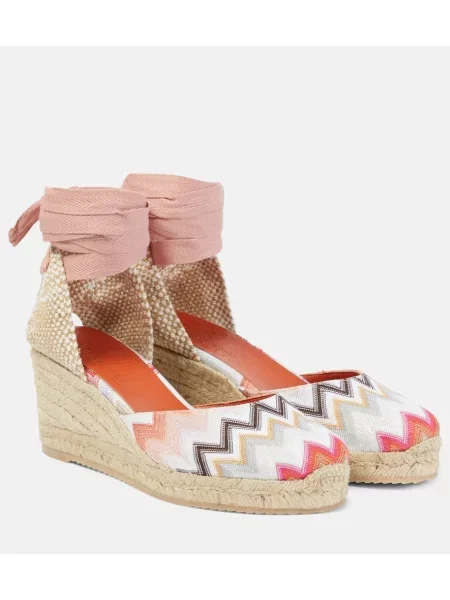 Espadrile Missoni roz