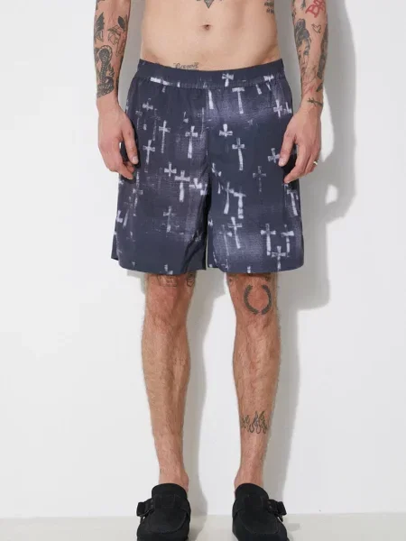 Kopalne kratke hlače Aries Graveyard Board Short črna