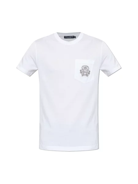 Koszulka Dolce And Gabbana z logo biała