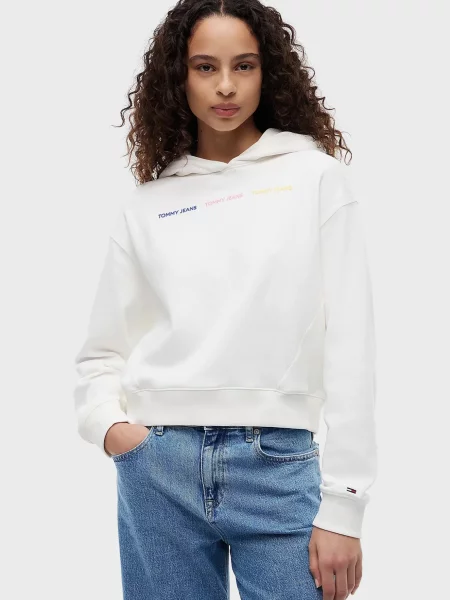 Худі Tommy Jeans біле