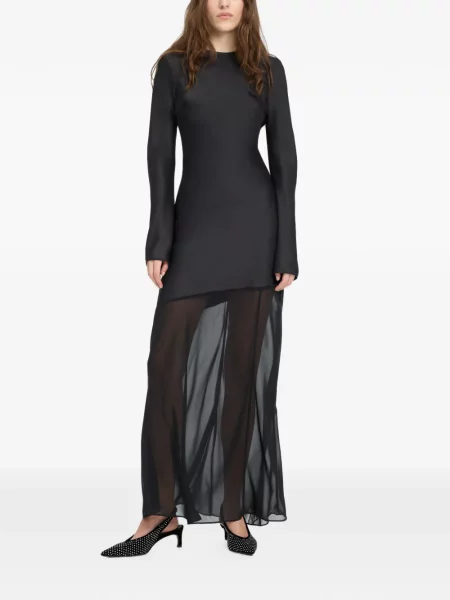 Rochie maxi Rotate Birger Christensen negru