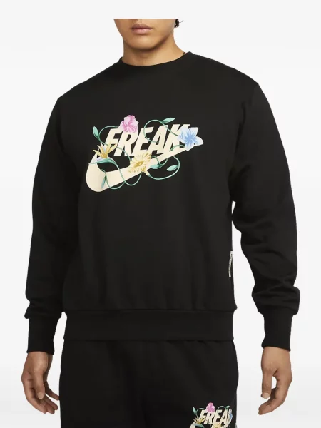 Hanorac Nike cu glugă cu imagine cu model camuflaj roșu