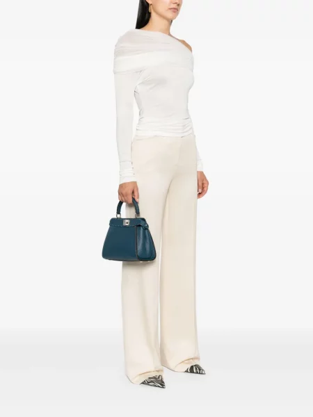 Geantă shopper Fendi albastru