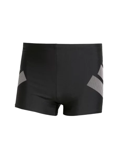 ADIDAS PERFORMANCE Športne kopalne hlače Big Bars siva / črna bela
