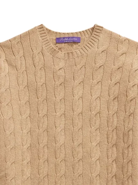 Pulover Ralph Lauren Purple Label din cașmir violet