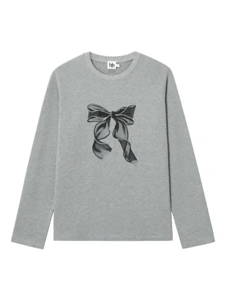 Bluza B+ab z kokardką szara