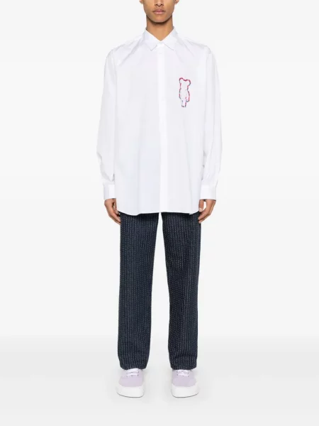Πουκάμισο Comme Des Garçons Shirt με σχέδιο λευκό