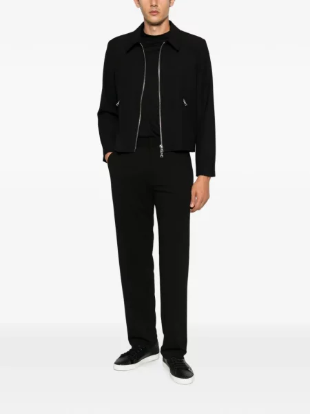 Cu centură pantaloni Emporio Armani negru