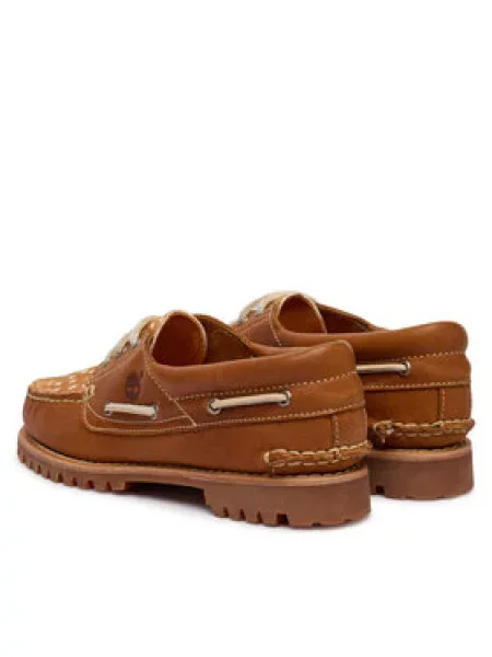TIMBERLAND Fűzős cipő sötét barna