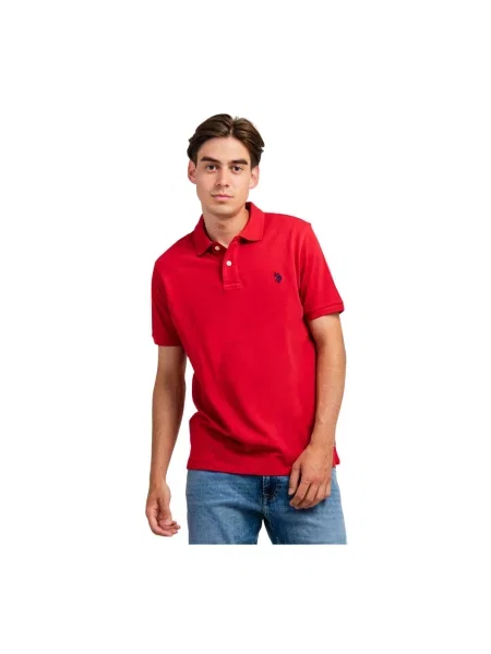 Koszulka polo U.s Polo Assn. czerwona