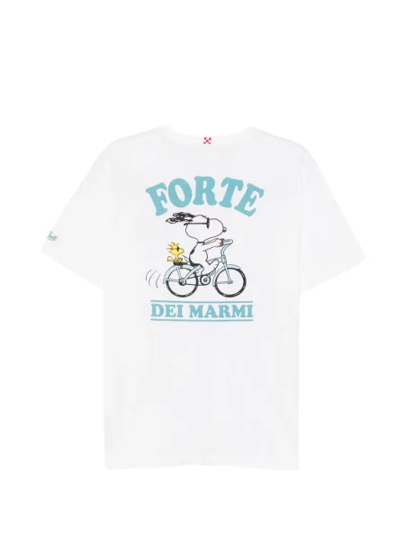Tricou Mc2 Saint Barth cu imagine alb