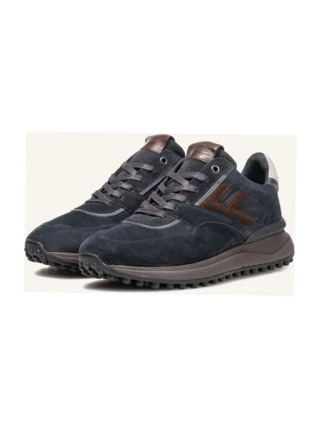 Sneakersy Floris Van Bommel niebieskie