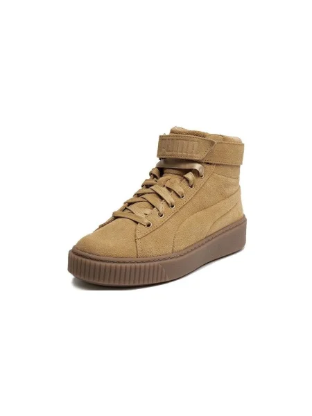 Tenisky Puma Platform hnedá