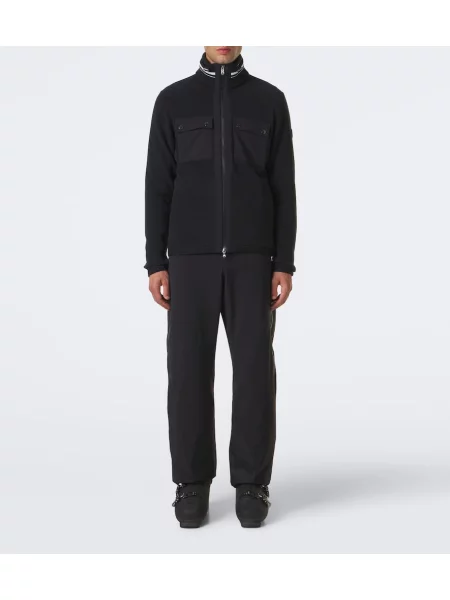 Cu centură pantaloni de schi Bogner negru