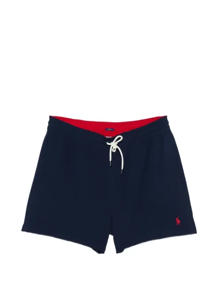 Къс риза Polo Ralph Lauren с автограф жълто