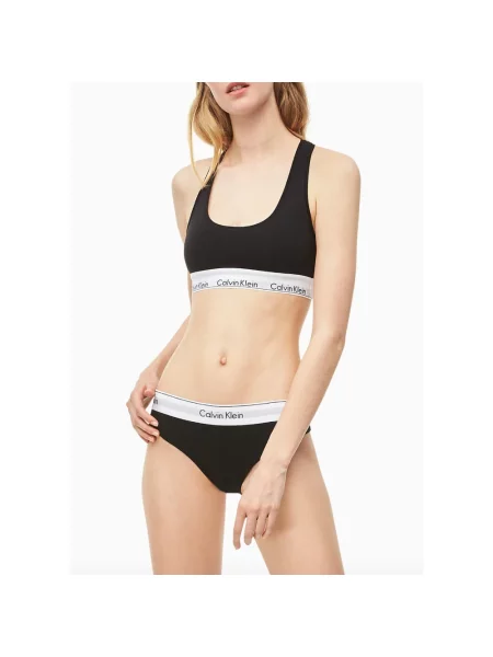 Top sportowy Calvin Klein Jeans czarny
