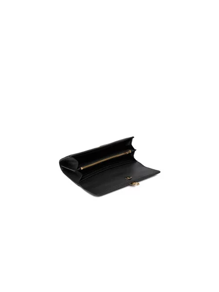 Novčanik Tommy Hilfiger Th Libre Large Flap Wallet crna