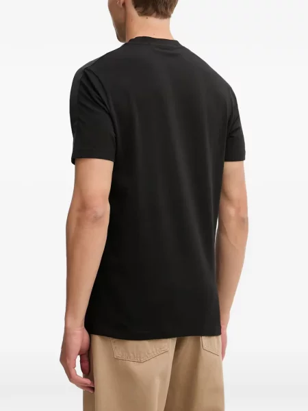 Tricou Karl Lagerfeld cu autograf negru