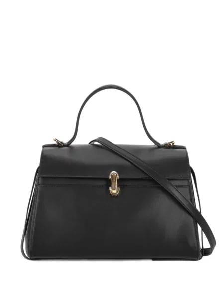 Geantă shopper Savette din piele negru