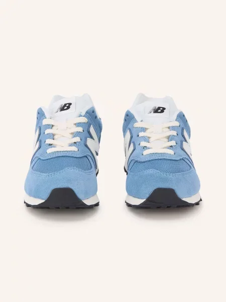 New Balance Sneakersy blau białe