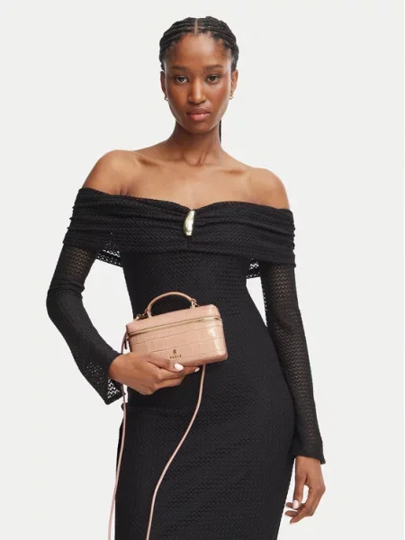 Torbica Furla Camelia Micro Svijetlo roza