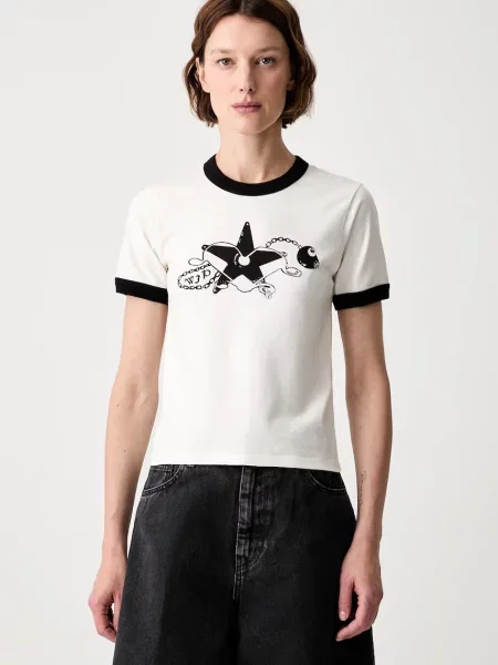 Carhartt WIP W S/S Outlaw Star Ringer tricou din pentru femei
