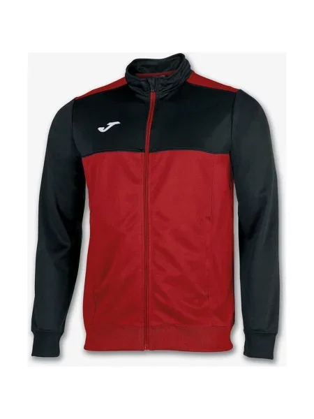 Bluza Joma Winner z pełnym zamkiem czerwono-czarna S czarna