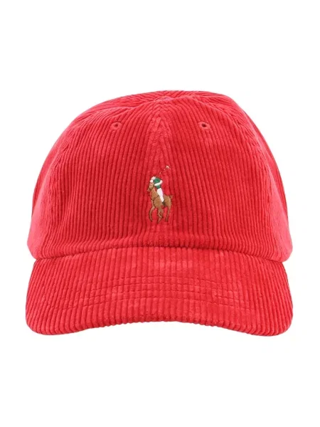 Czapka z daszkiem Polo Ralph Lauren czerwona