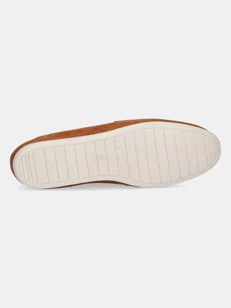 Замшевые мокасины Guess коричневые