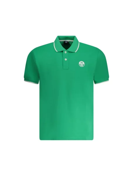 Polo North Sails z krótkim rękawem zielone