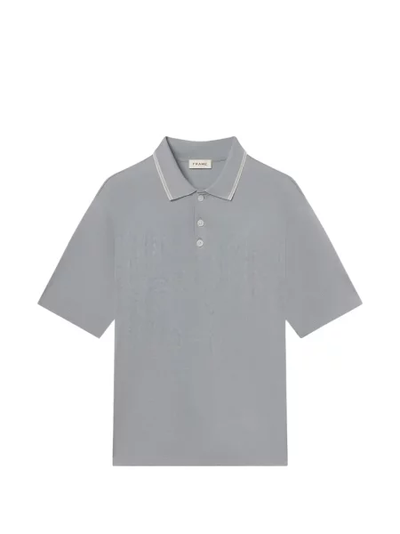 Tricou polo Frame albastru