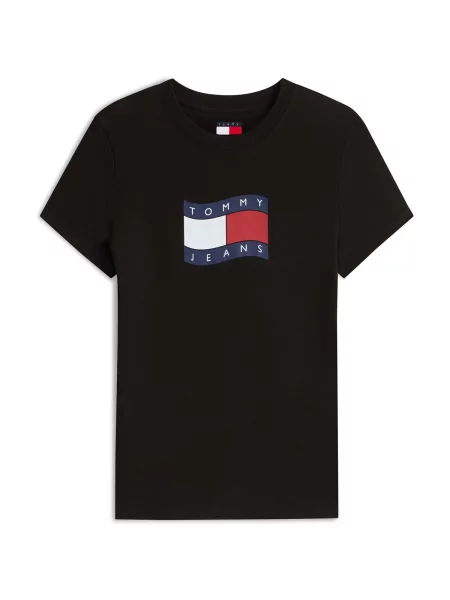 Tricou Tommy Jeans negru