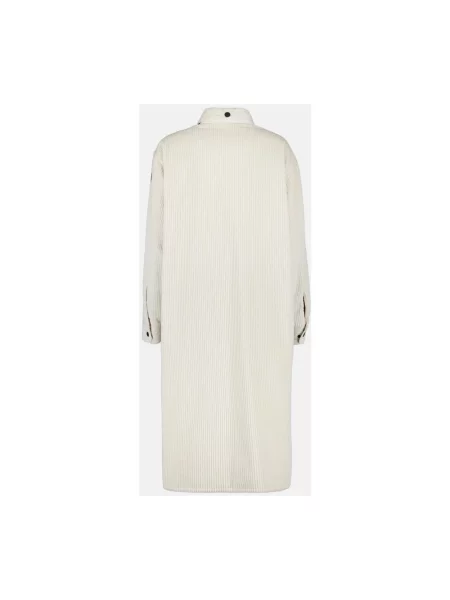 Długi płaszcz Moncler beżowy