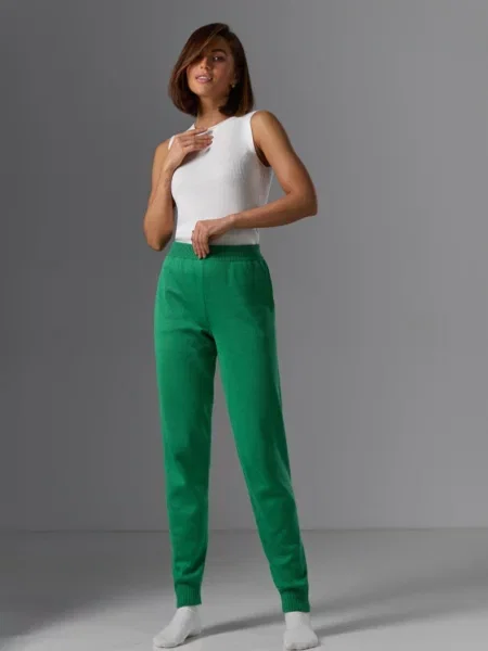 Штани повсякденні TrikoBakh бавовна/віскоза синій