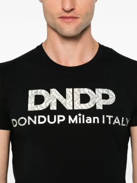 Tricou Dondup cu imagine negru