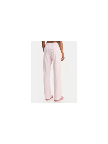 Juicy Couture Melegítő alsó Tina Straight Leg rózsaszín