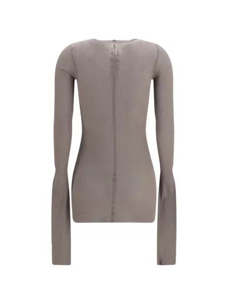 Lung tricou Rick Owens gri