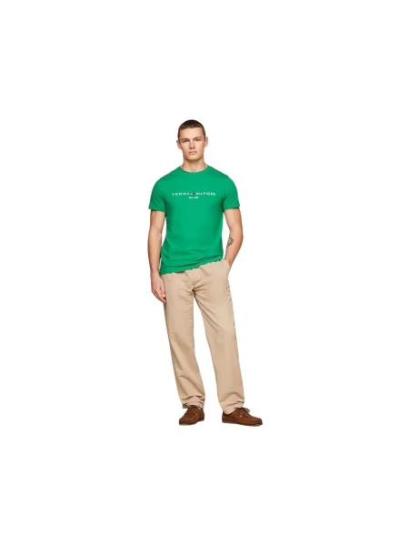 Tricou Tommy Hilfiger verde