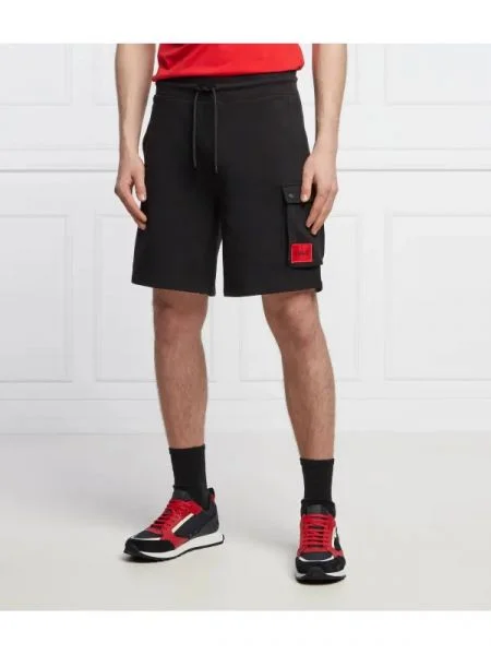 HUGO Pantaloni scurți negru